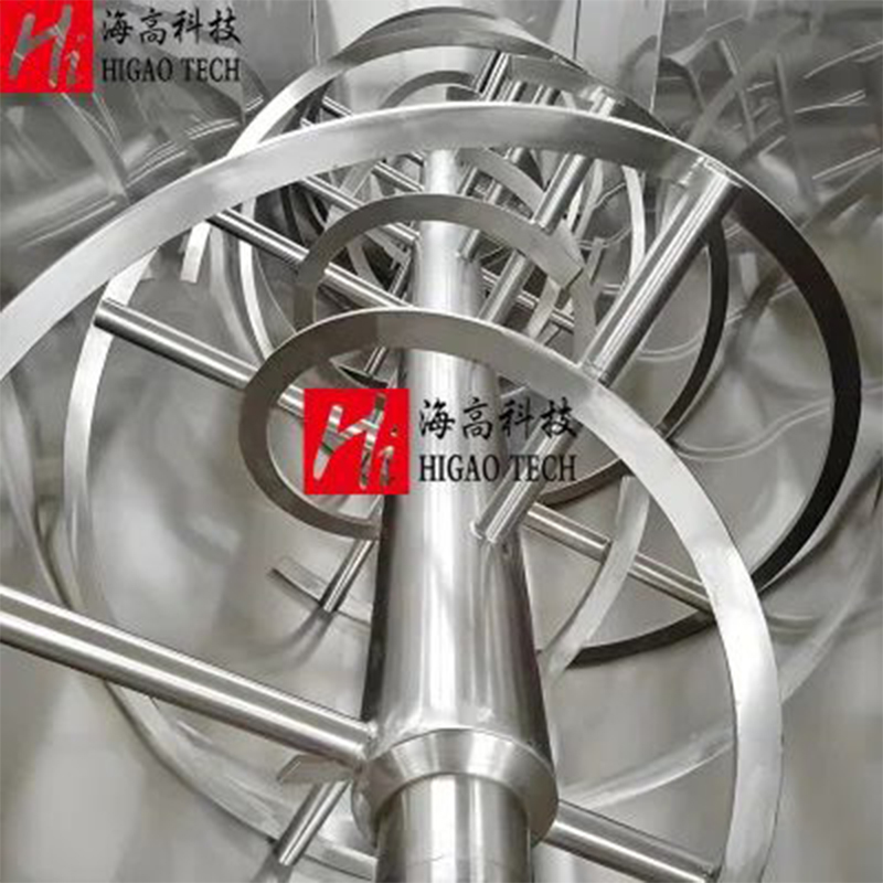 50-20000L Industrial Horizontal Ribbon Paddle Powder Mixng Mixer Blender