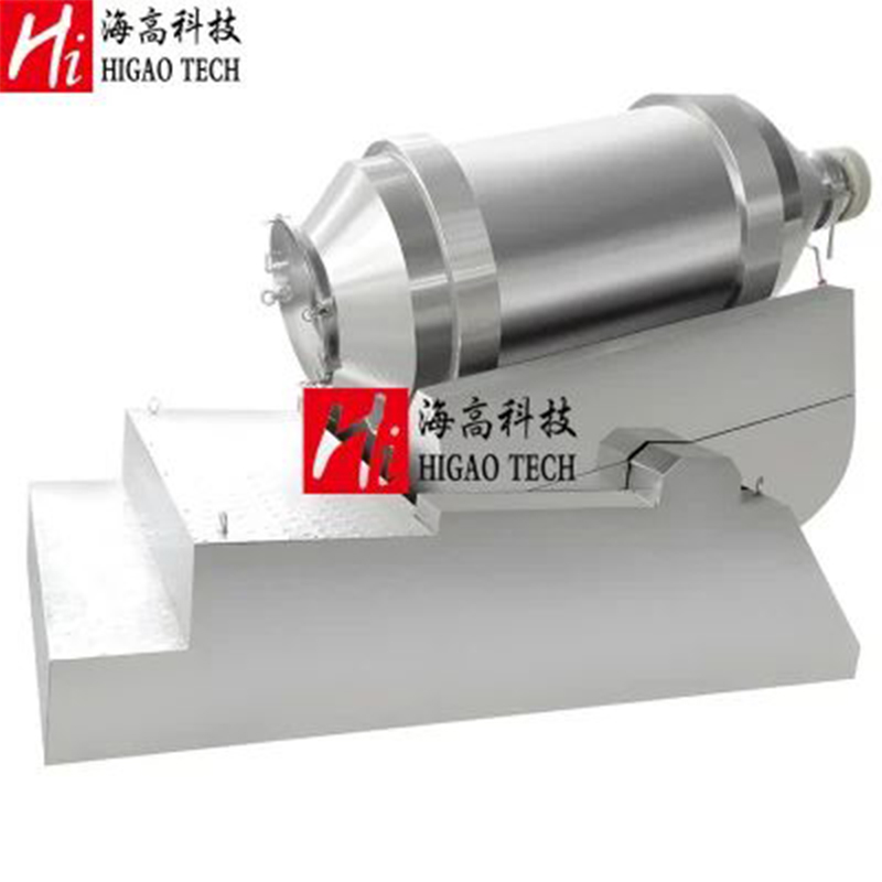 Industrial Stainless Steel Food Pharmaceutical Chemical Granular Powder Two Dimensional Motion Mixer