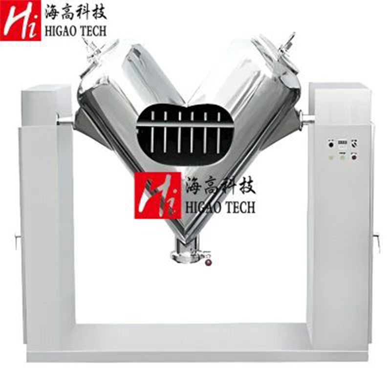 Industrial Stainless Steel Food Granule Powder V Shape Mixer Blender Machine Price