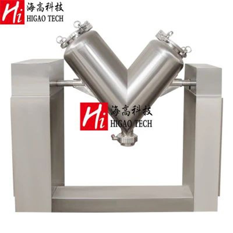 Industrial Stainless Steel Food Granule Powder V Shape Mixer Blender Machine Price