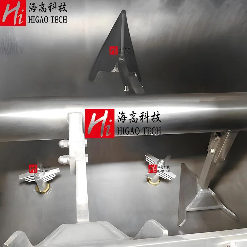 Stainless Steel High Shear Plough Mixer Ploughshare Powder Mixing Machine Equipment