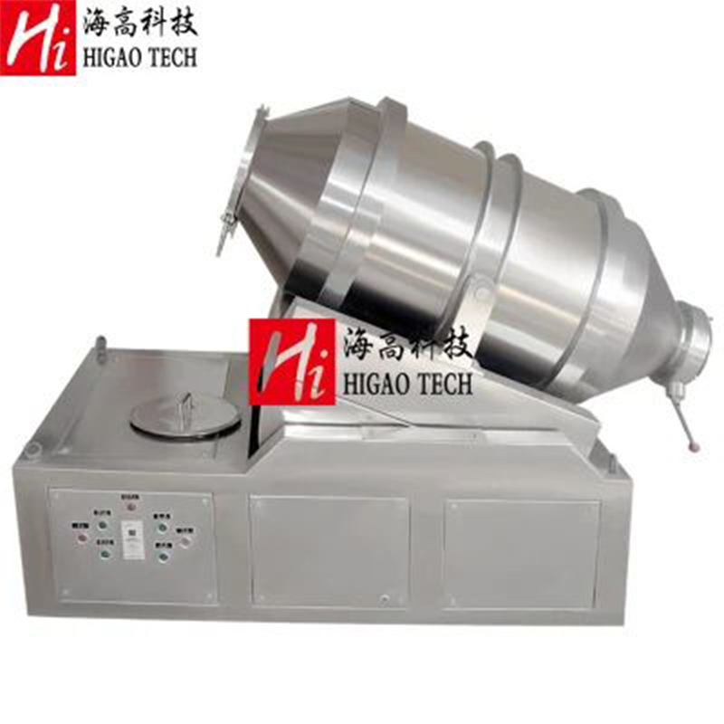 Industrial Stainless Steel Food Pharmaceutical Chemical Granular Powder Two Dimensional Motion Mixer