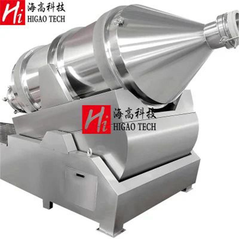 Industrial Stainless Steel Food Pharmaceutical Chemical Granular Powder Two Dimensional Motion Mixer