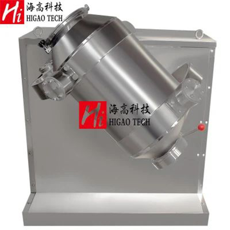 Industrial 3D Movement Chemical Granular Powder Mixer for Food Particle Mixing Machine