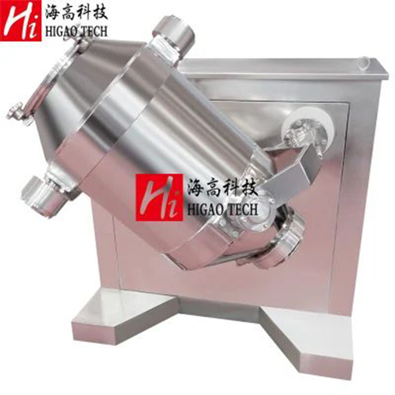 Industrial 3D Movement Chemical Granular Powder Mixer for Food Particle Mixing Machine