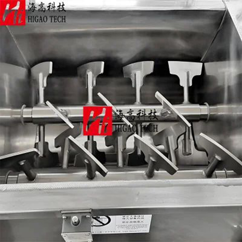 Industrial Double Shaft Paddle Blender Food Powder Feed Mixer Mixing Machine