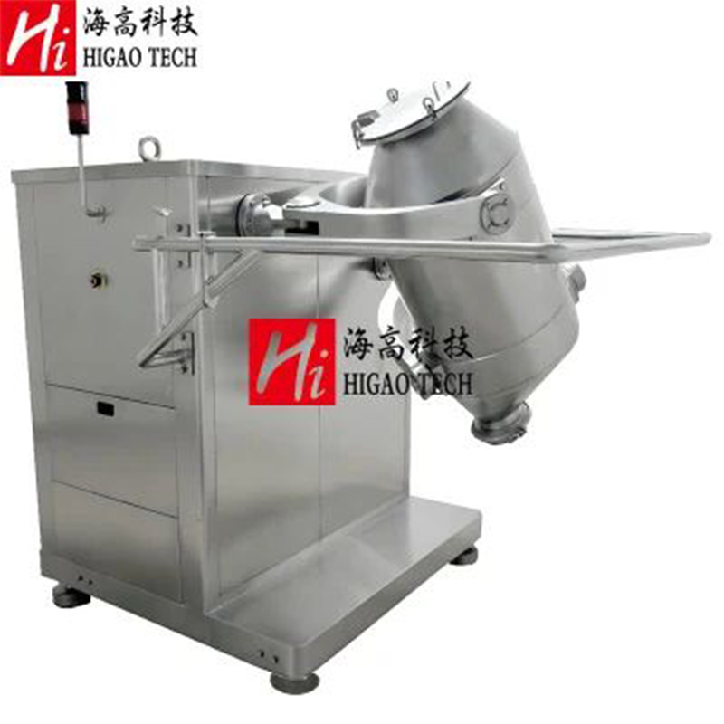 Industrial 3D Movement Chemical Granular Powder Mixer for Food Particle Mixing Machine