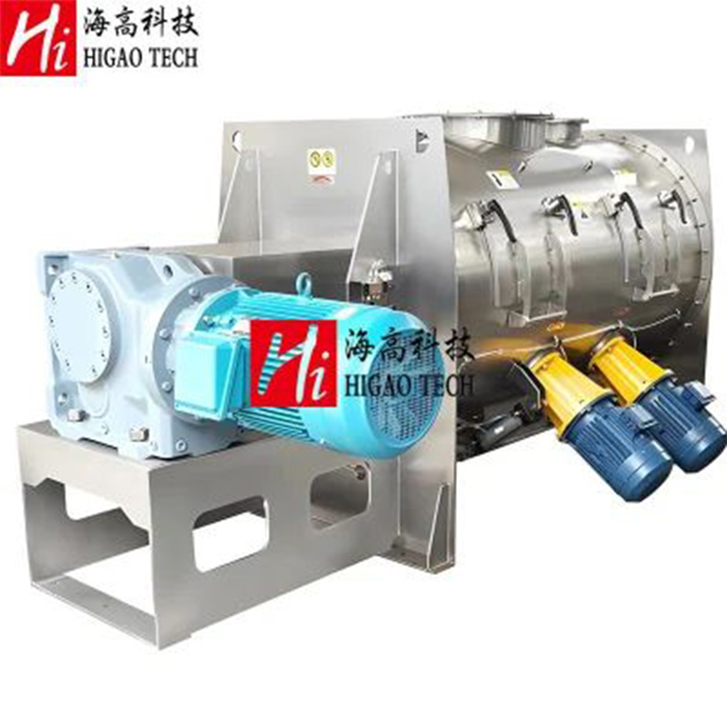 50-20000L Industrial Horizontal Ribbon Paddle Powder Mixng Mixer Blender