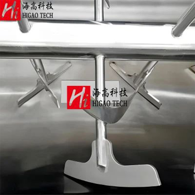 50-20000L Industrial Horizontal Ribbon Paddle Powder Mixng Mixer Blender