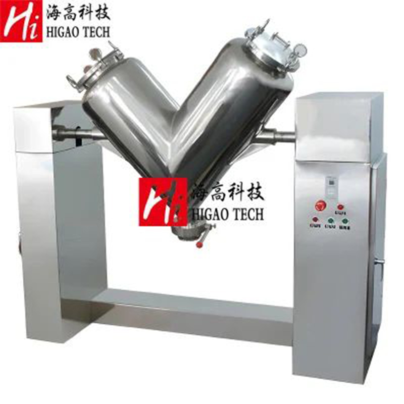 Industrial Stainless Steel Food Granule Powder V Shape Mixer Blender Machine Price