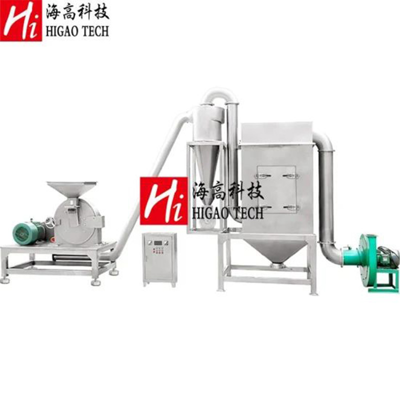 Industrial Automatic Universal Stainless Steel Sugar Salt Sulfur Powder Grinding Crusher Food Spice and Herb Grinder Pin Mill Pulverizer Machine