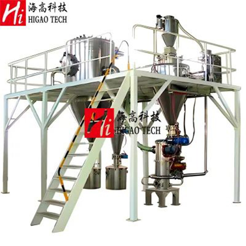 Airflow Opposed Industrial Chilli Grain Fine Powder Ultrafine Grinding Jet Mill Pulverizer