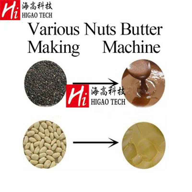 Peanut Nuts Colloid Mill Butter Grinder Machine