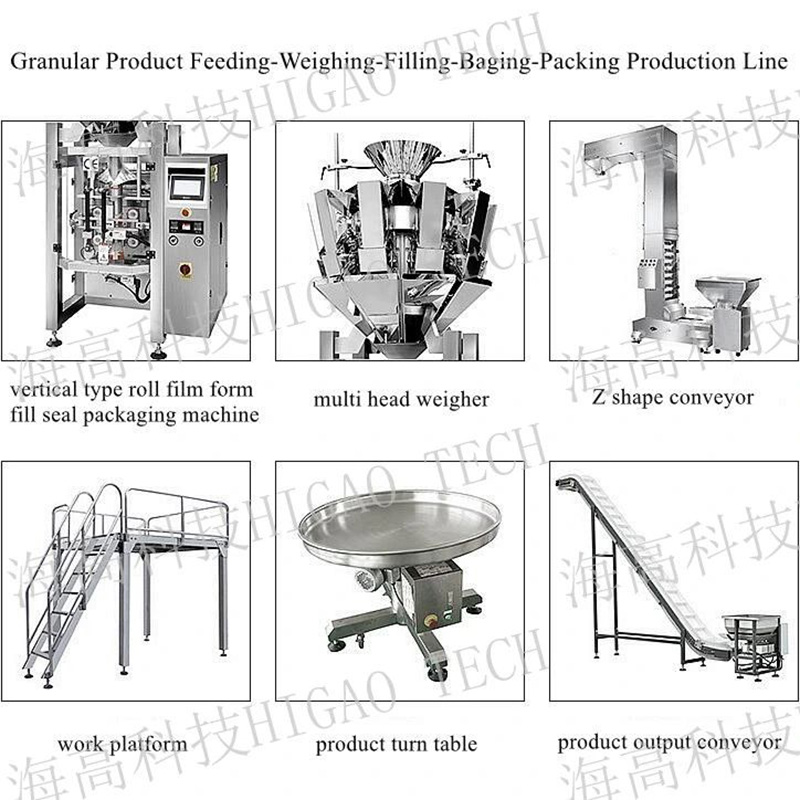 Granule Quantitative Packing Scale Multi Head Linear Combination Weigher