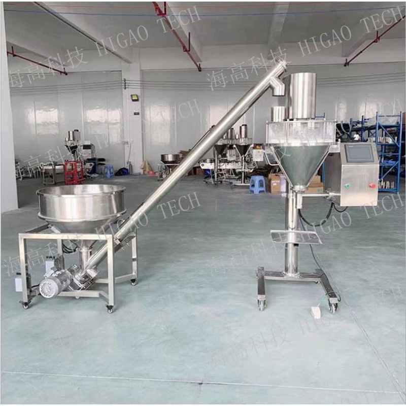 Semi-Auto Auger Filler Screw Powder Filling Machine