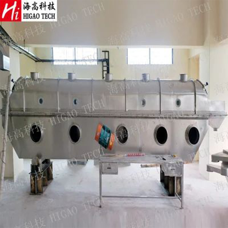 High Quality Rectilinear Vibrating Bread Crumbs Fluid Bed Dryer for Foodstuff Industry