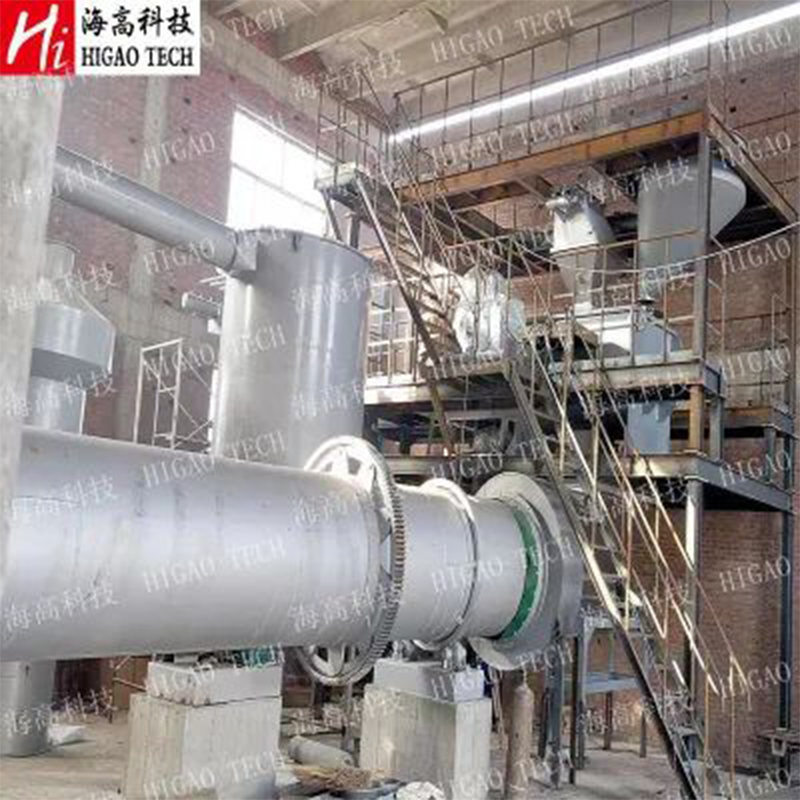 High Performance Reliable Chicken Manure Rotary Drum Dryer with Large Capacity