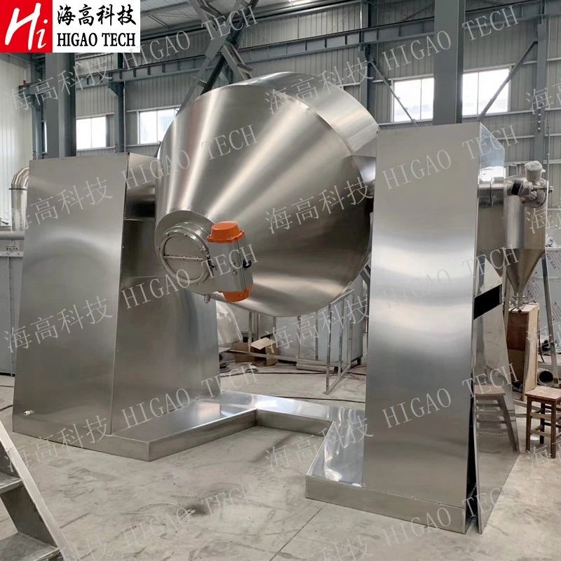 Low Temperature Dynamic Vacuum Rotary Dryer for Chemical Catalyst Powder