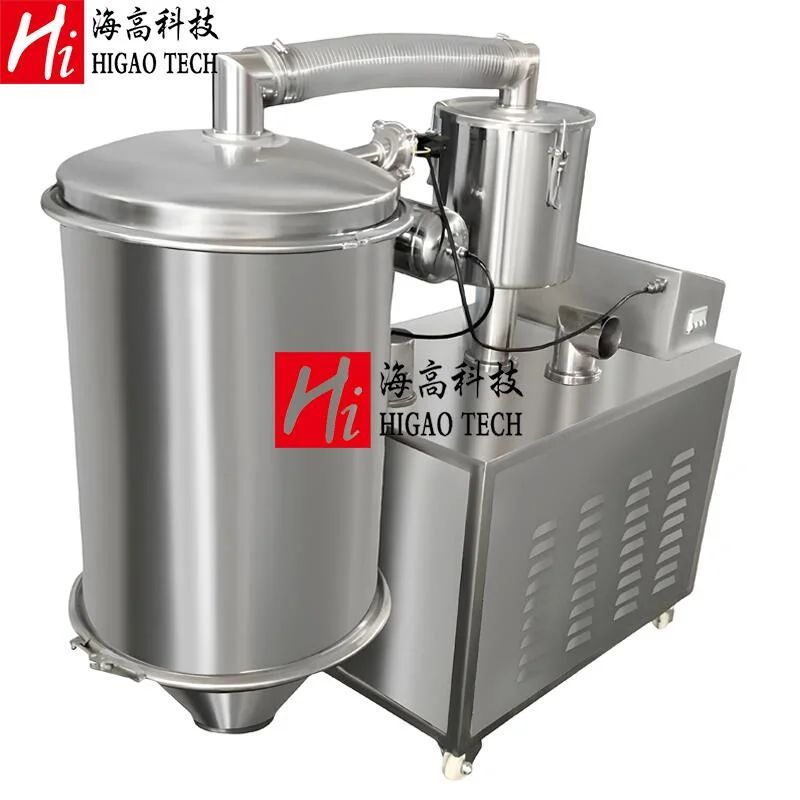 Stainless Steel Electric Pneumatic Whirlpool Vortex Air Pump Vacuum Elevator Dryer Conveyor Feeder Unit