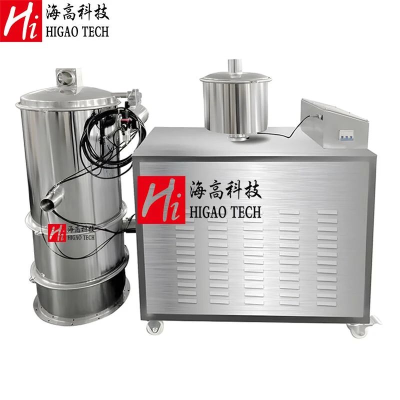 Stainless Steel Electric Pneumatic Whirlpool Vortex Air Pump Vacuum Elevator Dryer Conveyor Feeder Unit