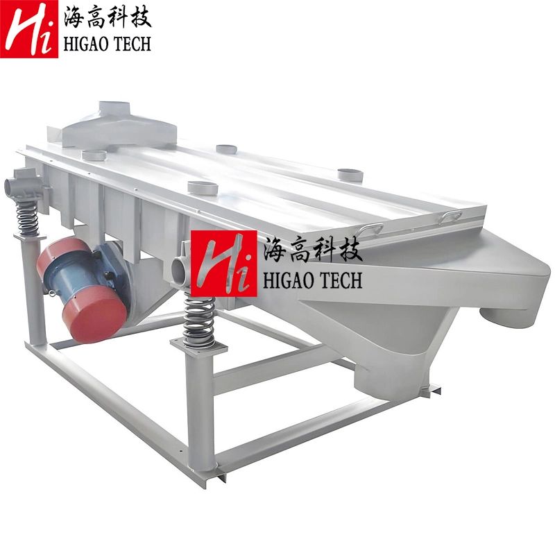 Large Capacity Linear Vibrating Screen for Powder and Granule Selection and Separation