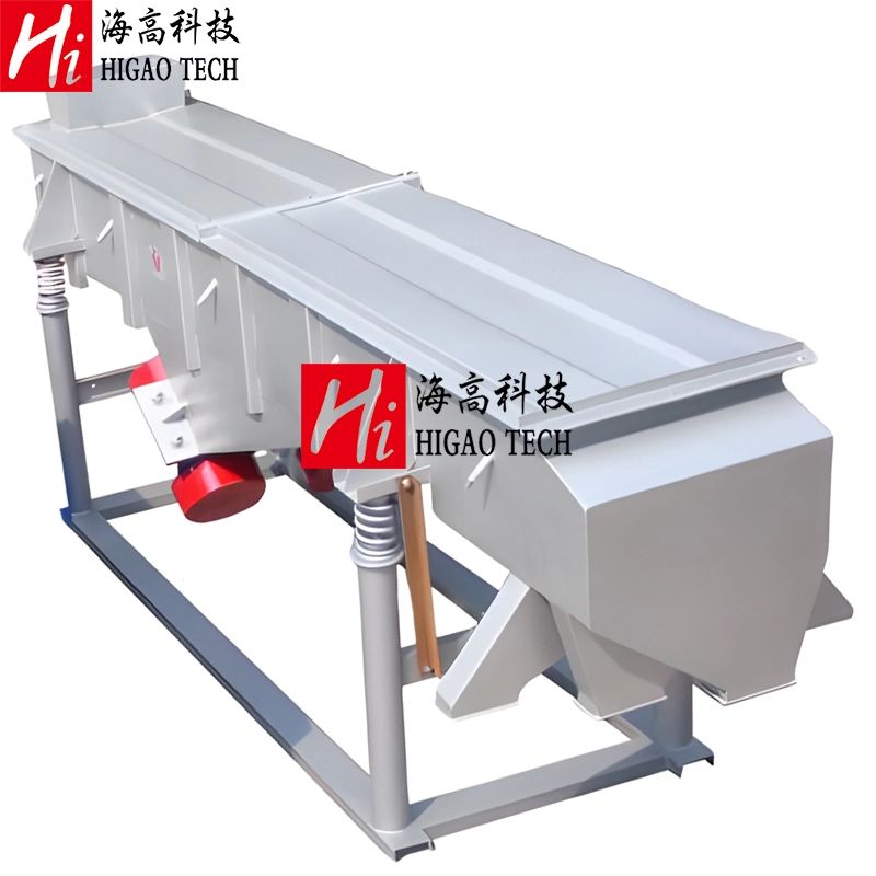 Large Capacity Linear Vibrating Screen for Powder and Granule Selection and Separation