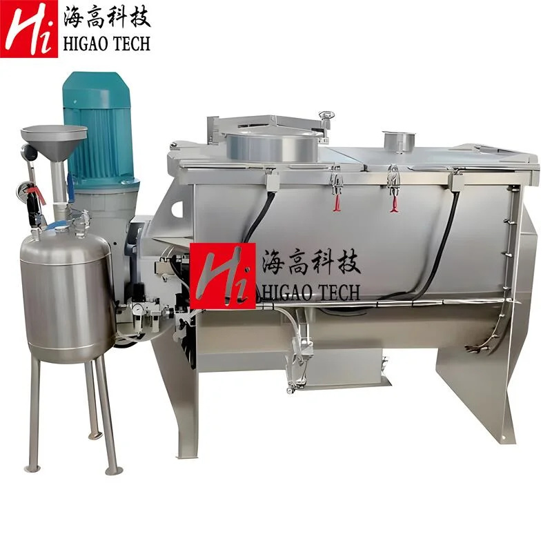 50-30000L Industrial Horizontal Ribbon Mixer for Instant Drinks Mixing