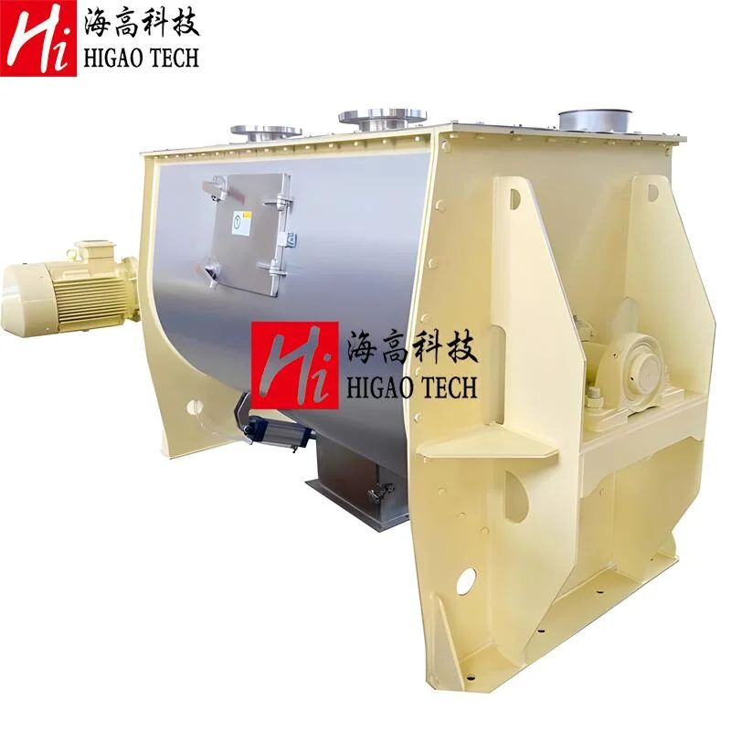 50-30000L Industrial Horizontal Ribbon Mixer for Milk Tea Powder Mixing