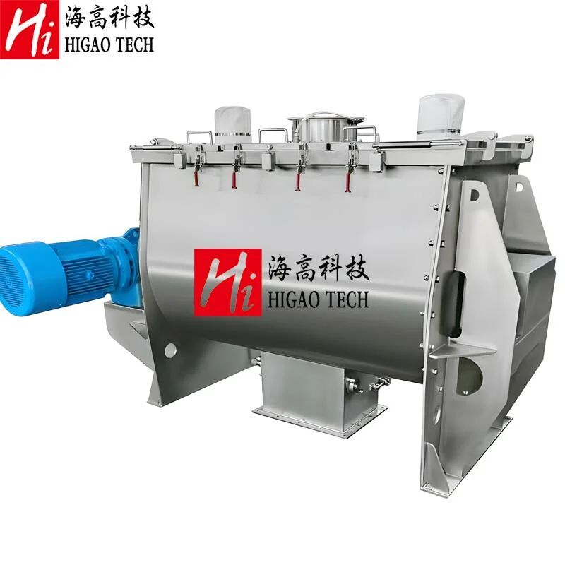 50-30000L Industrial Horizontal Ribbon Mixer for Instant Green Tea Mixing