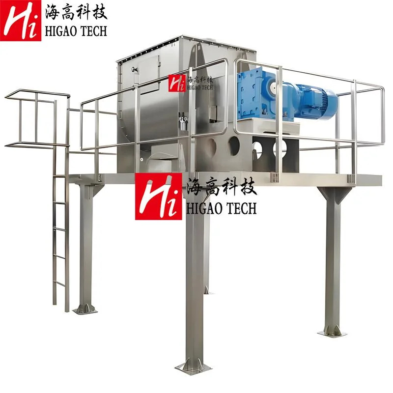 50-30000L Industrial Horizontal Ribbon Mixer for Instant Drinks Mixing