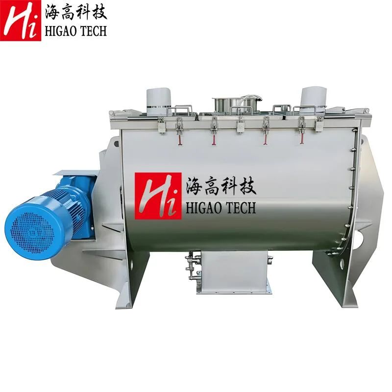 50-30000L Industrial Horizontal Ribbon Mixer for Various Nuts Blend