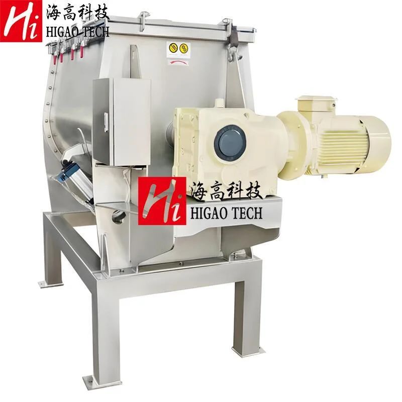 50-30000L Industrial Horizontal Ribbon Mixer for Wheat Flour Mixing