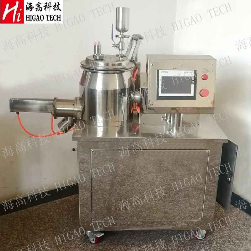 Pharmaceutical Wet Powder Granule High Speed Rapid Shear Mixer Wet Granulator Machine