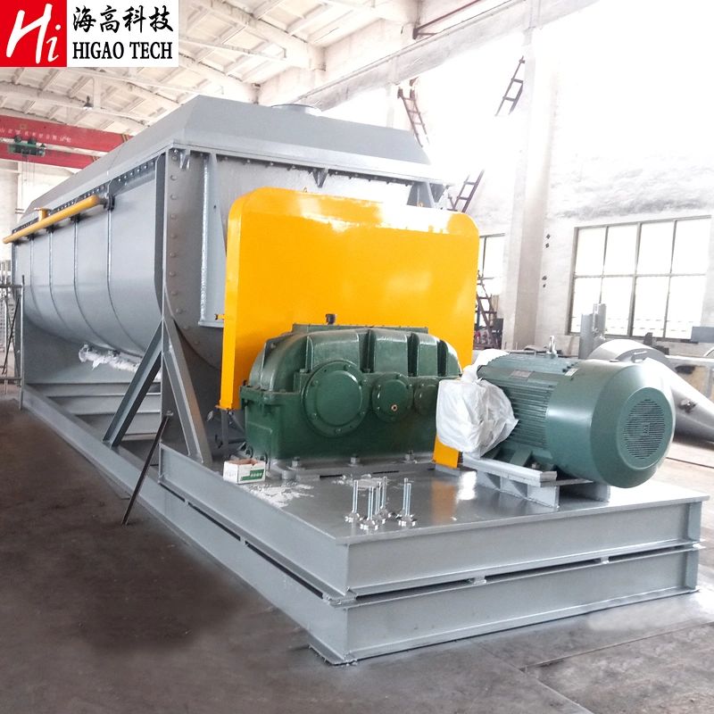 Industrial Hollow Paddle Dryer Petrochemical Sludge Rotary Dryer