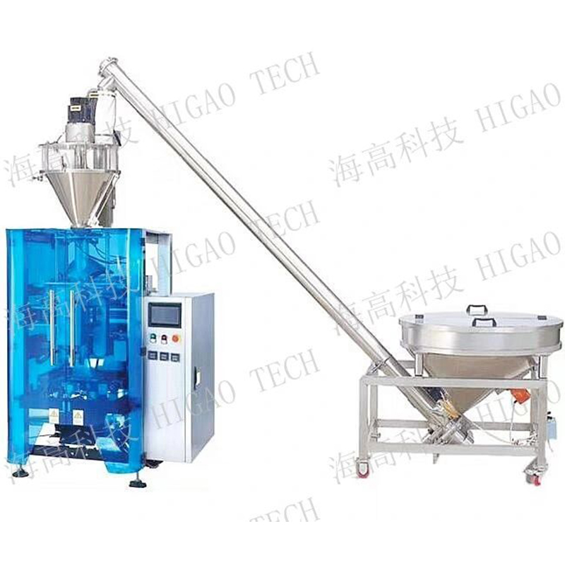 Vffs Chocolate Wheat Flour Milk Powder Filling and Packaging Vertical Packing Machine