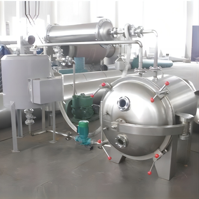 PLC Control Liquid Vacuum Dryer Machine for Foodstuff Industry