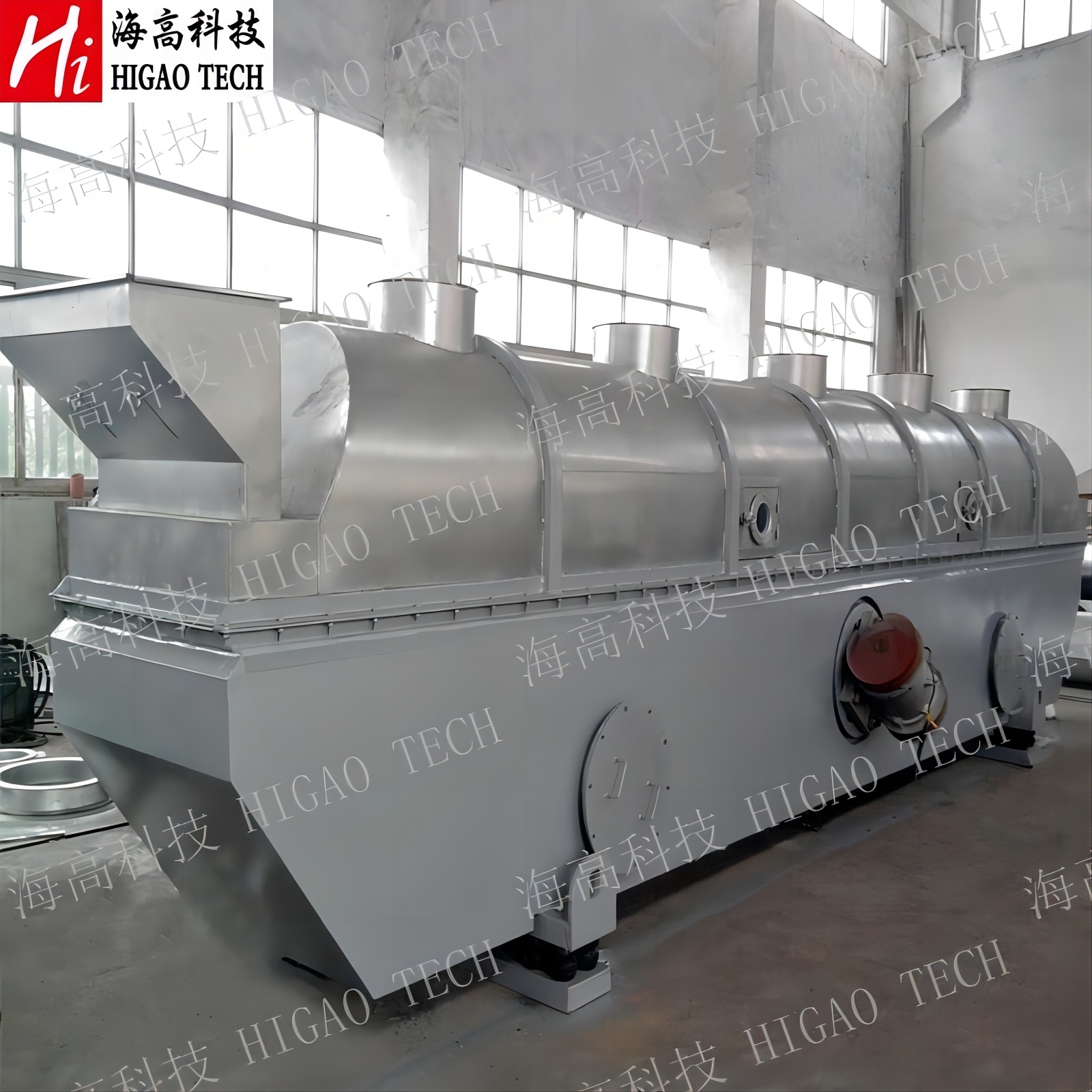 High Quality Vibration Fluid Bed Dryer for Corn and Grain