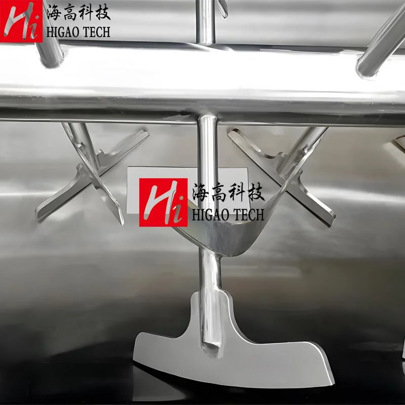 Stainless Steel Horizontal Double Spiral Ribbon Paddle Type Food Grade Dry Powder Mixer