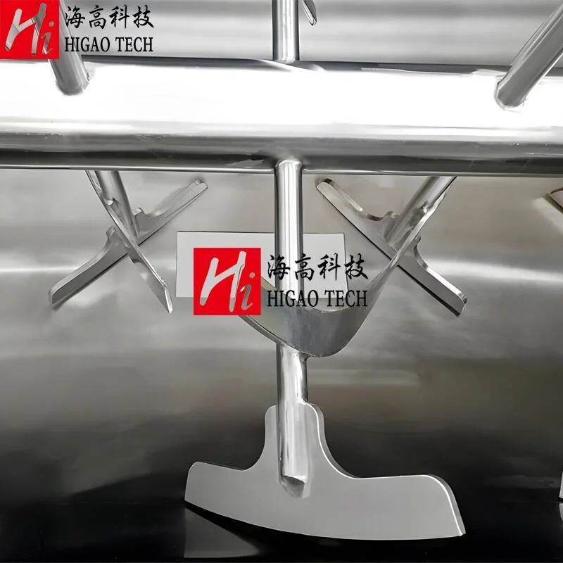 Potato Starch Wheat Flour Food Ribbon Paddle Mixer Machine