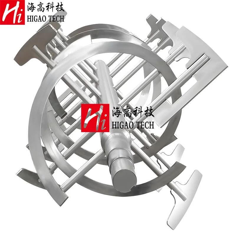 Instant Breakfast Cereals Industrial Dry Powder Ribbon Paddle Mixer