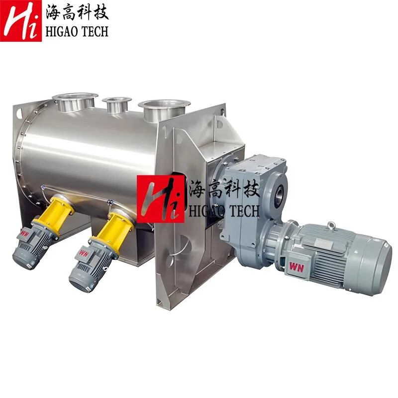 High Speed Mixed Material Fast Dry Mortar Horizontal Plough Shear Mixer