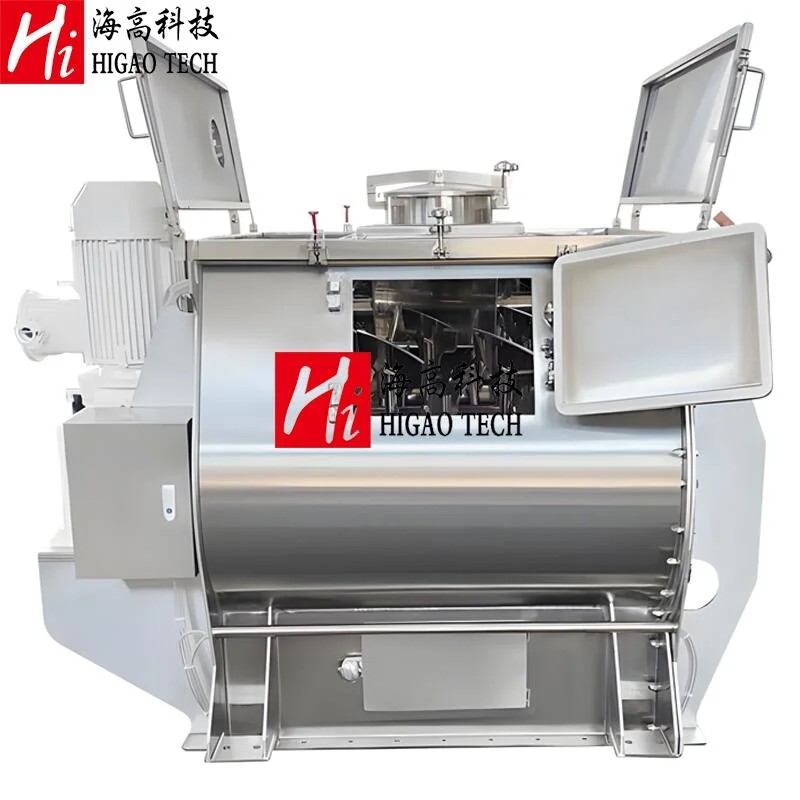 Zero-Gravity Double Shaft Paddle Mixer for Bakery Cake Mix