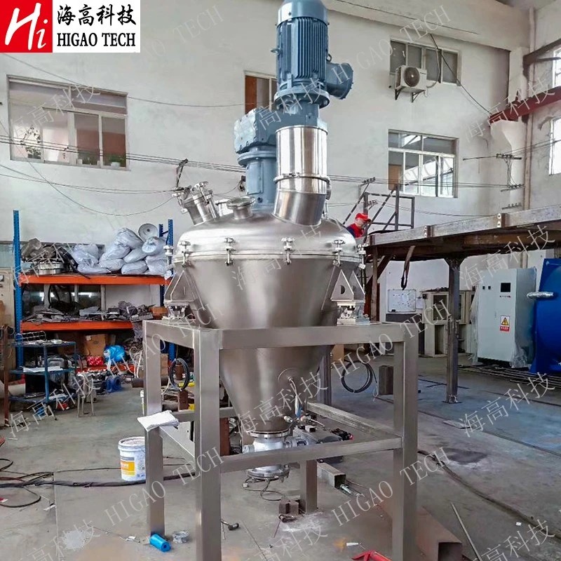 Vertical Twin Screw Conical Mixer with Heating Cooling Jacket