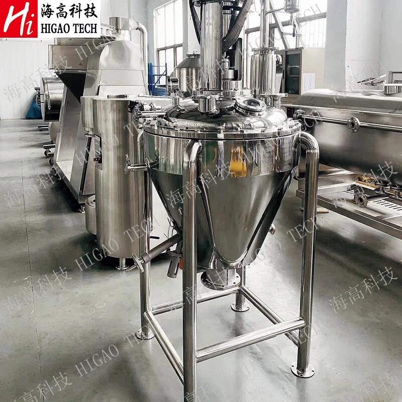 Vertical Twin Screw Conical Mixer with Vacuum Drying System