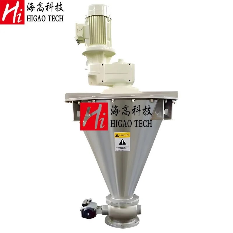 Vertical Dual Spiral Cone Mixer for Particles Mixing