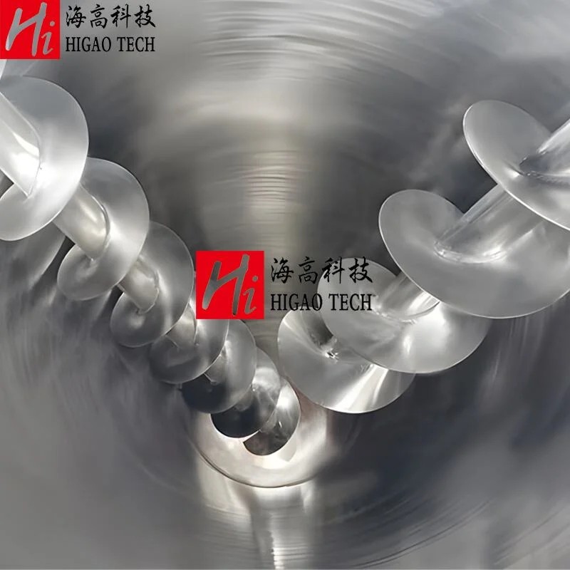 Vertical Double Screw Cone Mixer with Oil Spraying System