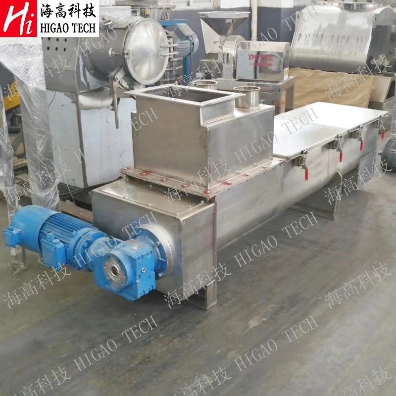 High Speed Continuous Double Shaft Mixer Paddle Organic Fertilizer Horizontal Mixer