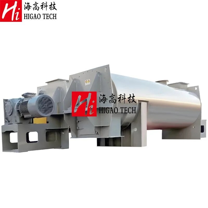 Stainless Steal High Mixing Efficiency Continuous Mixer Applied in Building Materials